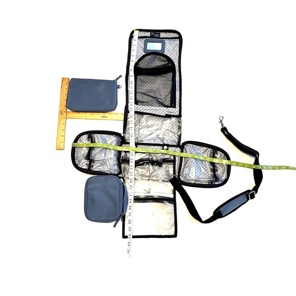 Everything Bag Carry On Travel Makeup Toiletry Jewelry Case Pouch Organizer - Picture 10 of 13